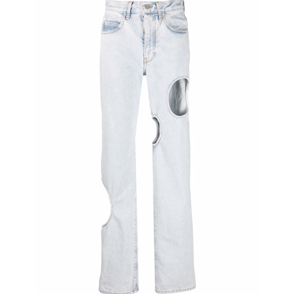 Off-White Meteor Straight Leg Jean - Picture 1 of 13